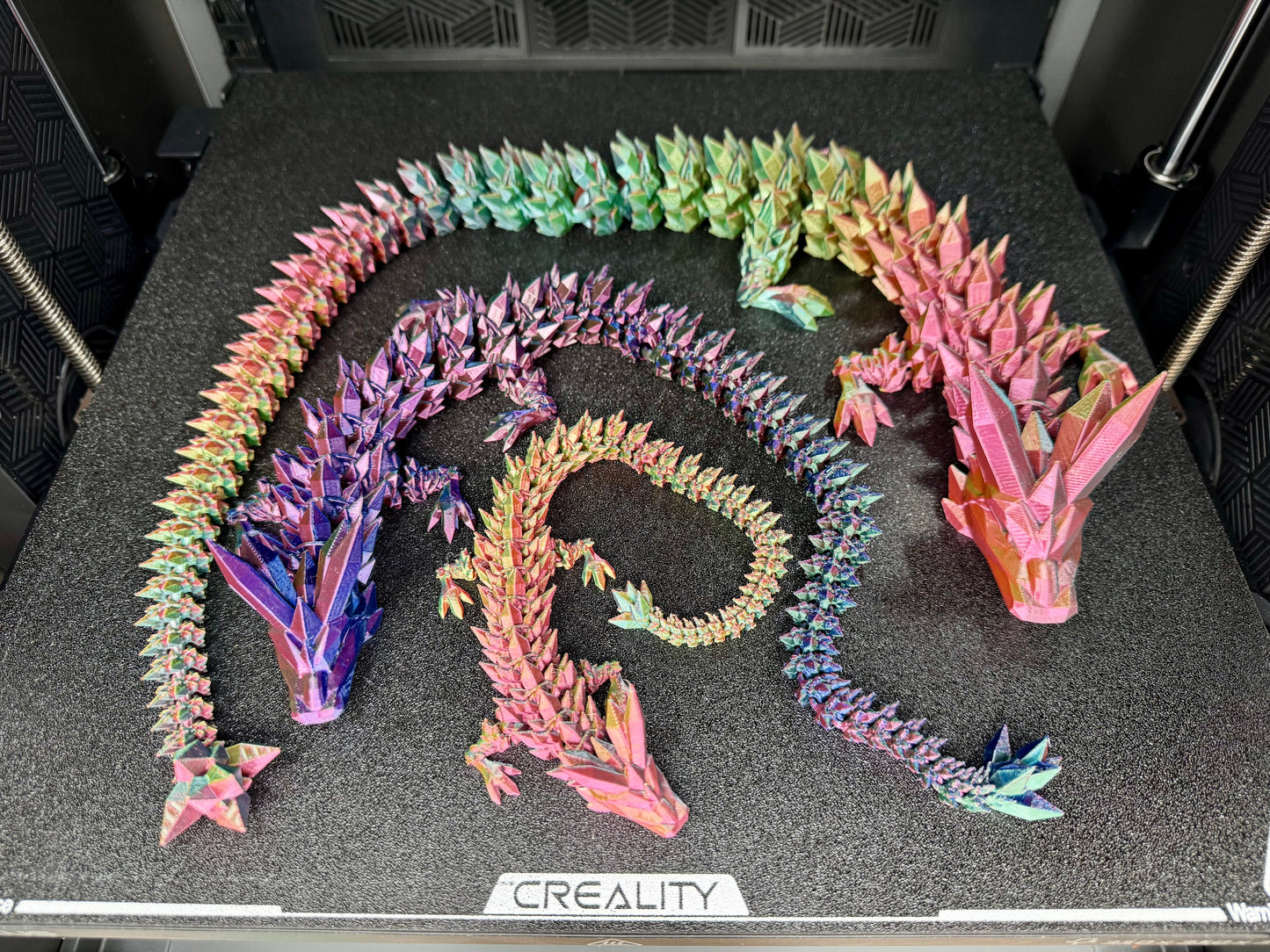 Magische 3D-geprinte draak