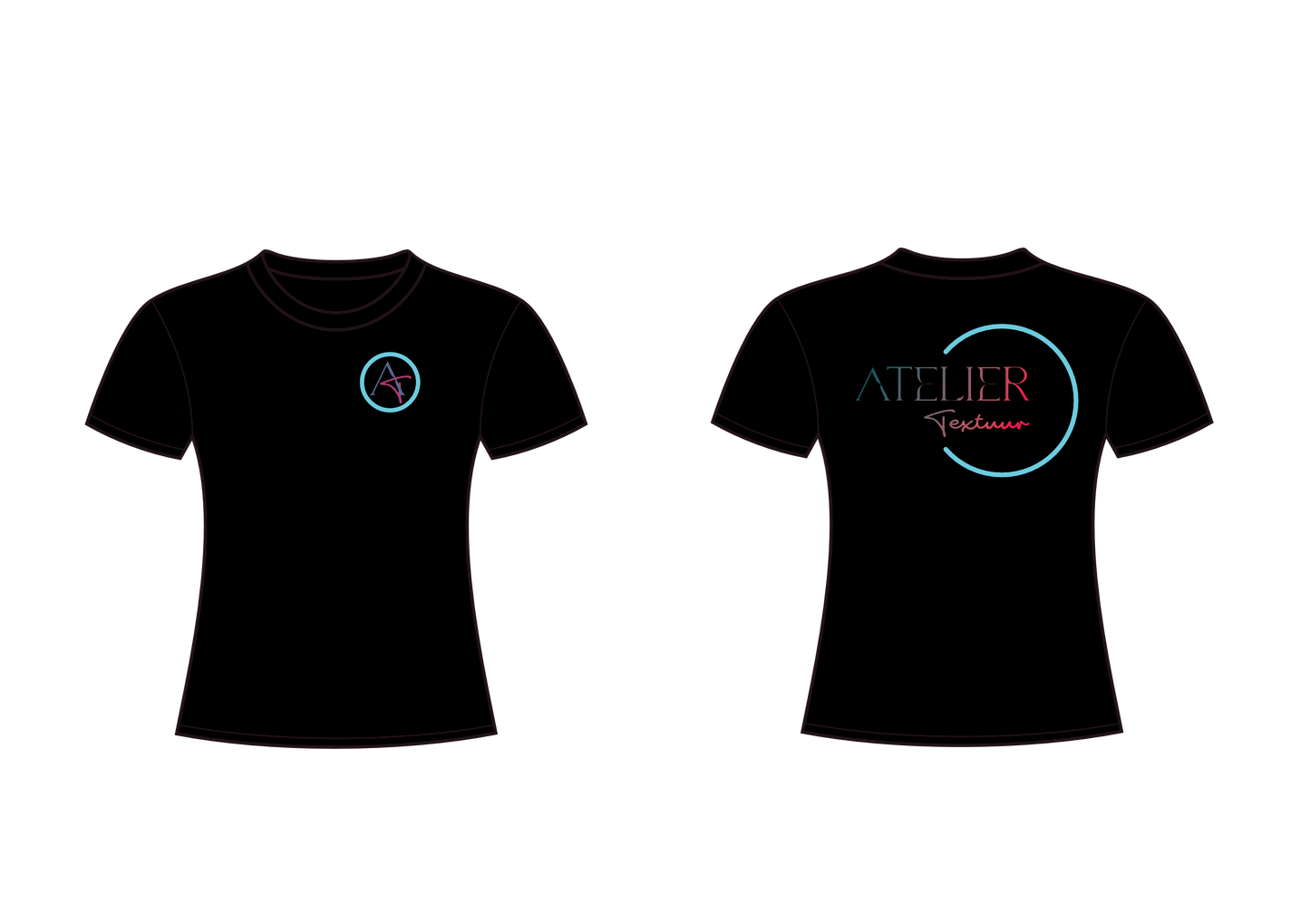 T-shirt met ronde hals (getailleerd)