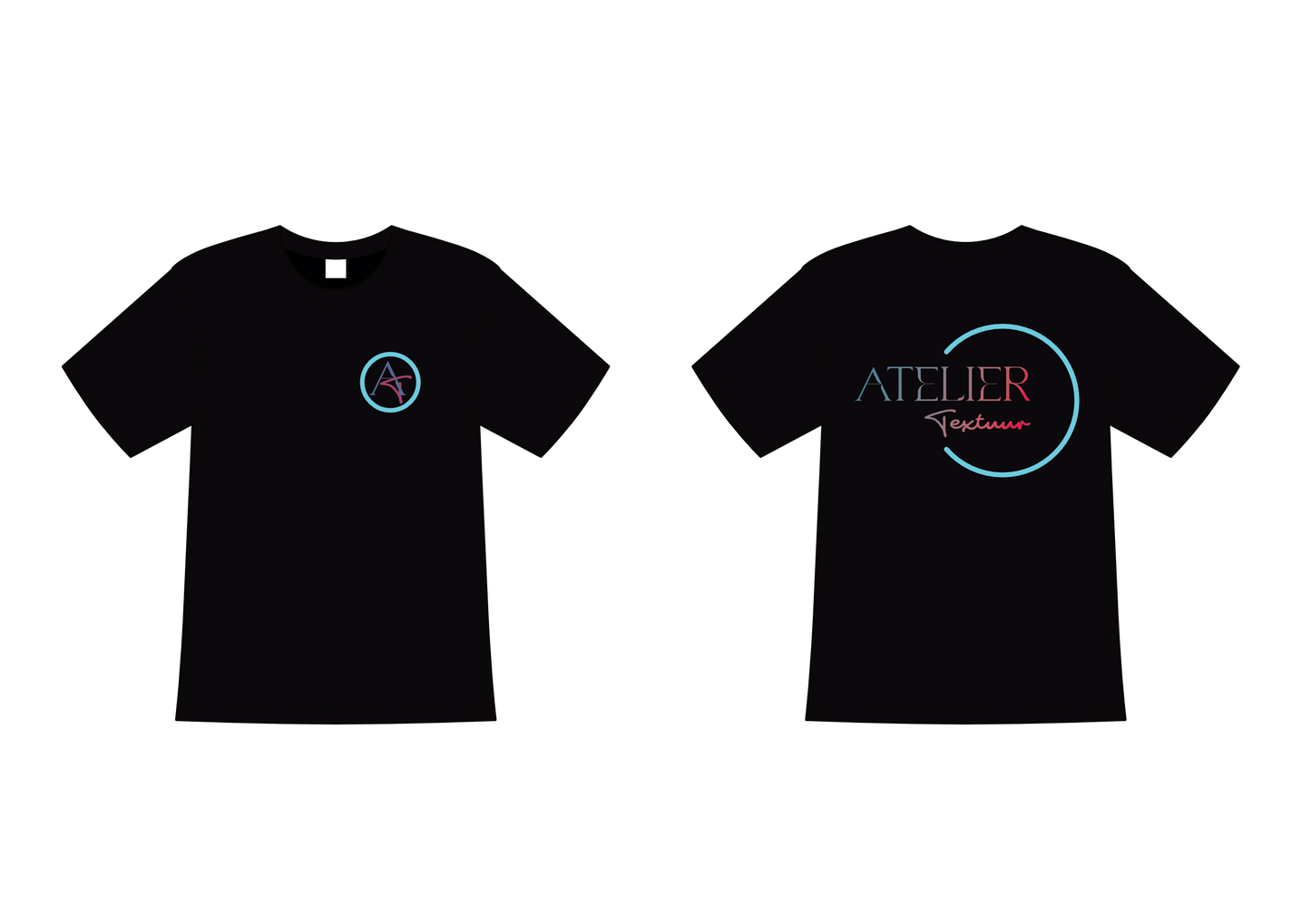 T-shirt met ronde hals (niet getailleerd)