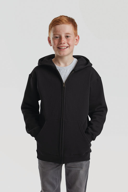 Kids hoodie met rits
