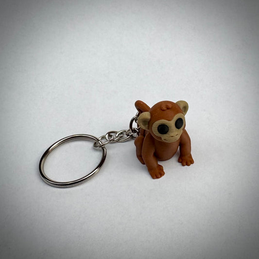 Baby aapje sleutelhanger