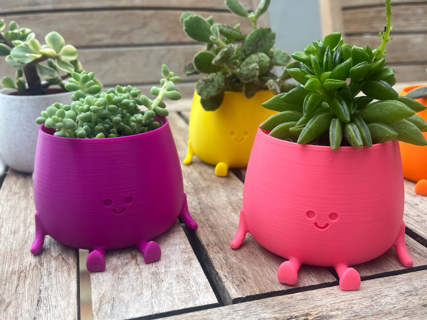 Smile bloempot