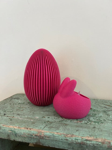 Paaskonijn voor theelichtje (7 cm)